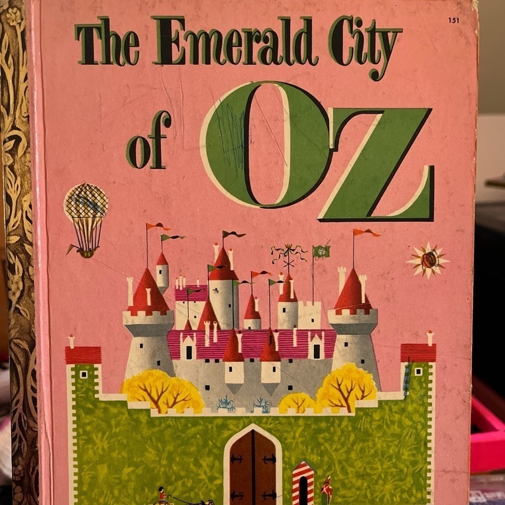 Little Golden Book The Emerald City of Oz A Edition
